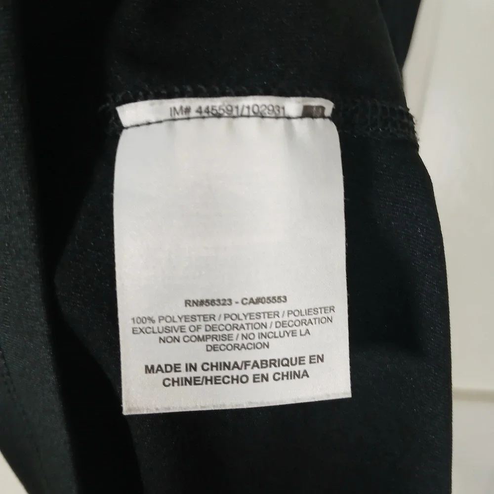 Nike Tank Top Women Medium Black Dri-FIT Racerback Activewear 524167-010